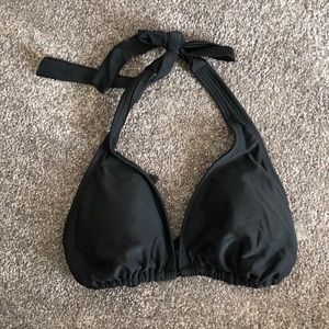 Abercrombie and Fitch Black Halter Swim Top